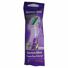 Super Max Women Comfort Grip Razor 2T - Lehigh Wholesale Inc.